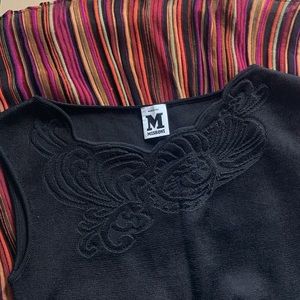 Missoni pleated knit dress